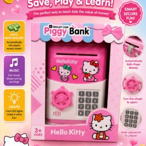 pink trolley piggy bank