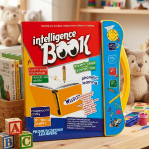 Children’s Intelligence Book package with an illustrated learning board and side controls