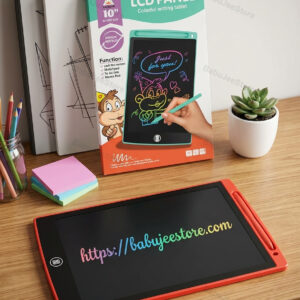 10-inch LCD writing tablet with retail packaging