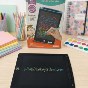 12-inch LCD writing tablet with retail packaging